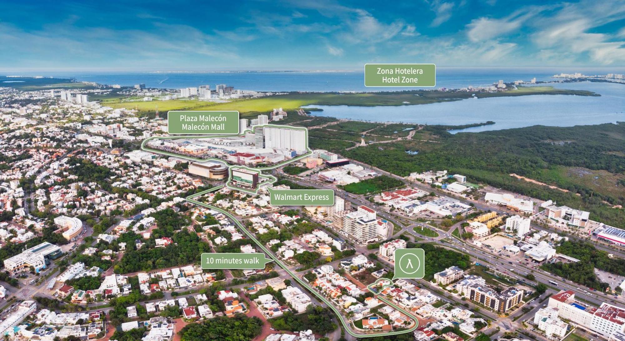 Humant Coliving - Cancun Luaran gambar